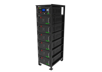 96 kWh nagyfeszültségű rack tároló akkumulátor klaszter